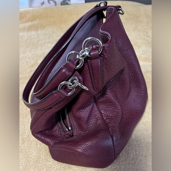 Coach PHOEBE F35723 Bag in Burgundy - Picture 3 of 5